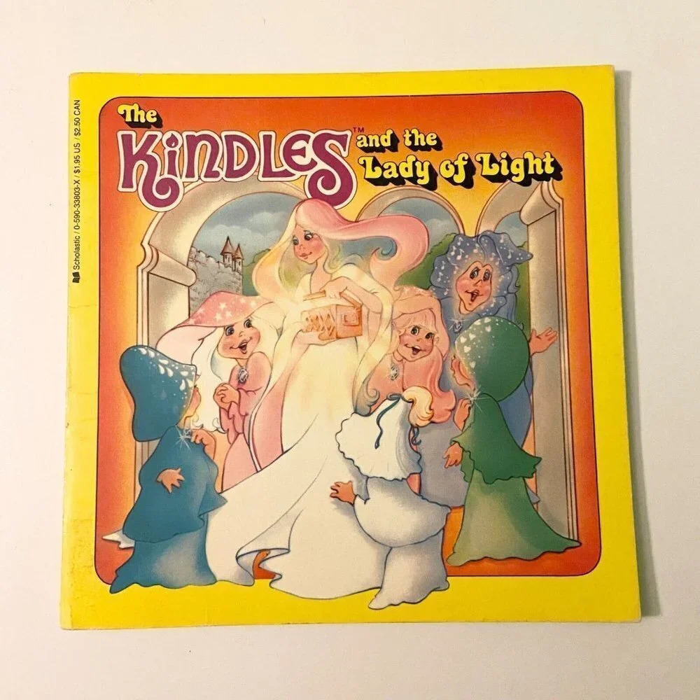 Vintage 1985 The Kindles And the Lady of the Light Scholastic Book Nancy Krulik